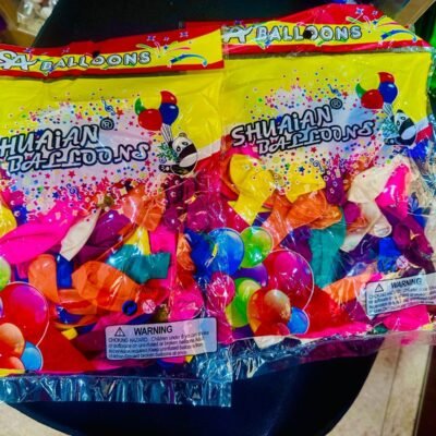 MULTICOLOUR BALLOONS 100PCS PACK