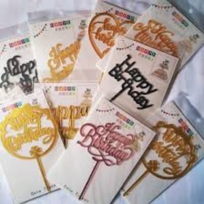 Cake Toppers | Stylish Elegant Decorations for Every Celebration
