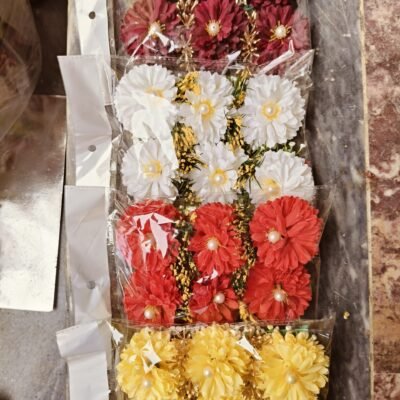 Elegant Carnation Flower Gajray  | Perfect for Hair, hand  & Festive Wear