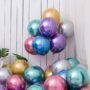 Metallic Shiny Balloons | 50PCS Pack for Parties & Events - Blue