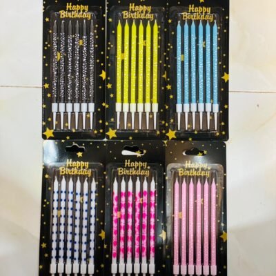 Dotted Candles |Fun & Stylish Candles for Cakes & Décor
