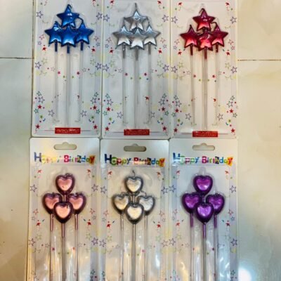 Heart & Star Candles – Adorable Decorative Candles for Any Occasion