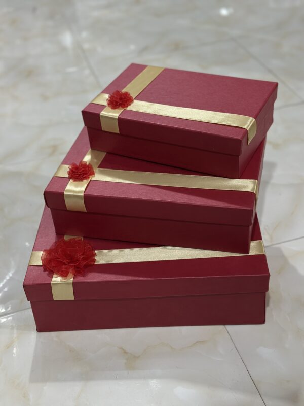 Gift Card Boxes | 3pc Set Small, Medium, Large | Decorated Card boxes - Image 2