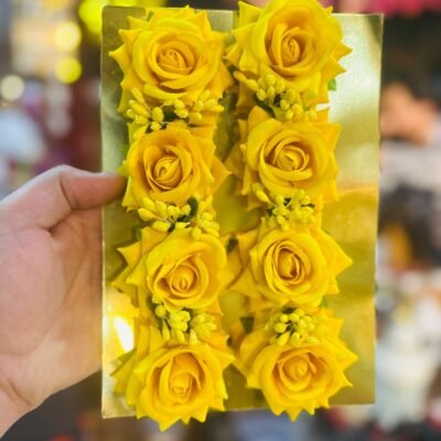 BRIDAL GAJRAY | IMPORTED FLOWER GAJRAY 2 Pc pack | FINE QUALITY ELEGANT DESIGN