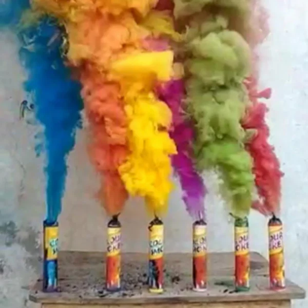 Colored Party Smokes | Vibrant &amp| Fun Smoke Effects|5pc pack - Image 3