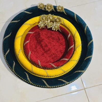 Elegant Velvet Plates for Stunning Presentations | Luxury Display Trays