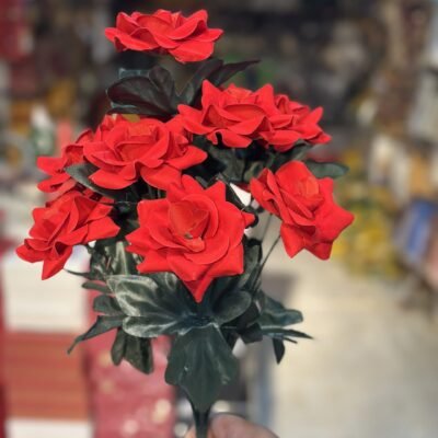Artificial Flower Bunches for Home Decor | Realistic Faux Floral Bouquets | Wedding, Gift Use