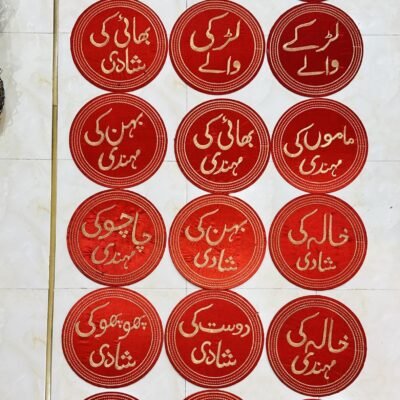 Personalized Wedding Props | Perfect for Mehndi| Barat & Reception