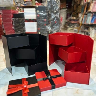 3D Foldable Gift Box | Easy-to-Assemble Decorative Packaging for Gifts & Events