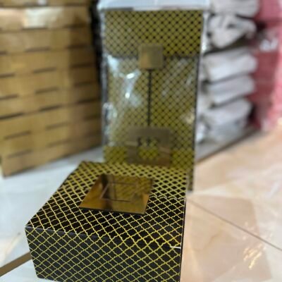Foldable Box 6x6x3 Inch | Durable Gift & Packaging Box for Events and Storage