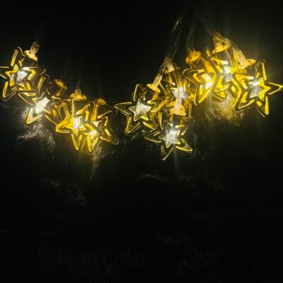 Star Fairy Lights | Decorative LED String Lights for Home, Ramadan & Eid