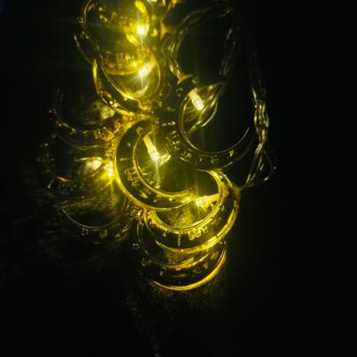 Moon Fairy Lights | Decorative LED String Lights for Ramadan, Eid & Home Décor