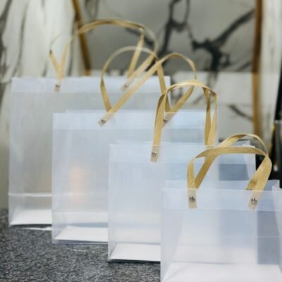 PVC LEATHER STRAPPED BAGS | PERFECT FOR GIFTING (Copy)